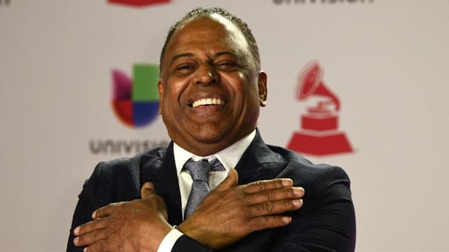 Wilfrido Vargas, cantante, músico y director de orquesta dominicano. Foto: Getty Images