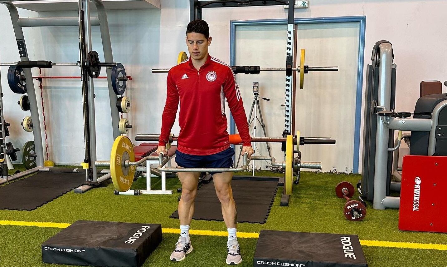 James Rodríguez avanza en su recuperación. / @jamesdrodriguez