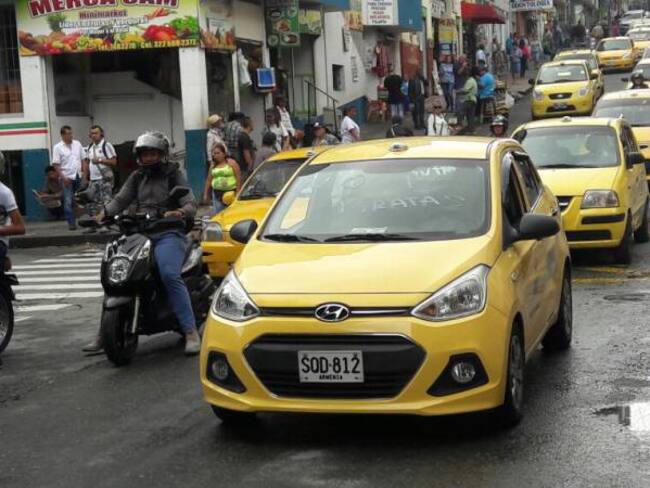 90% de afectación reportan taxistas de Quindío por paro de pilotos de Acdac