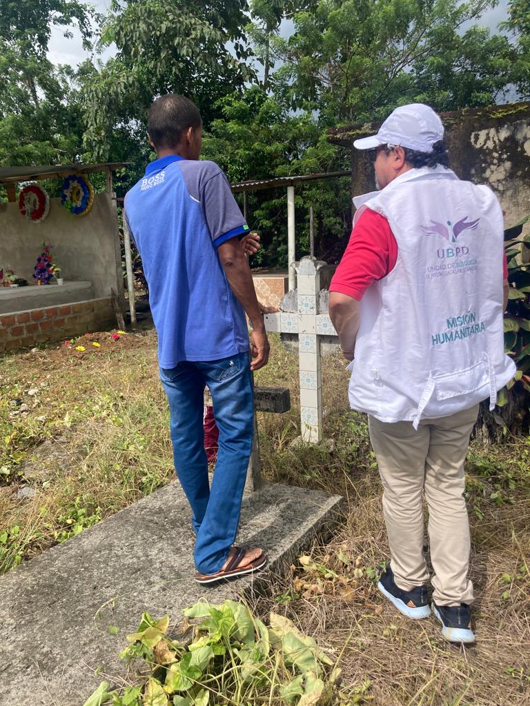 Búsqueda de desaparecidos en Nariño. FOTO: UBPD