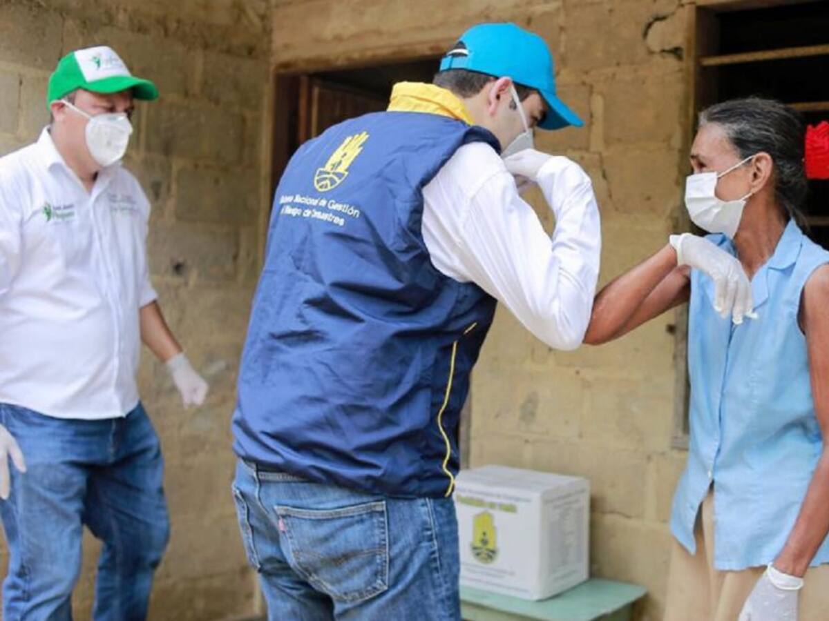 Alcaldes municipales en Bolívar resaltan llegada de ayudas humanitarias