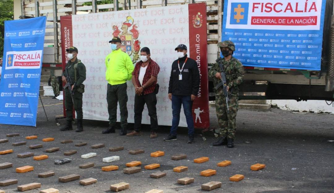 Foto: Ejército Nacional incautación de base de coca