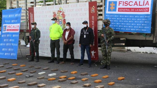 Foto: Ejército Nacional incautación de base de coca