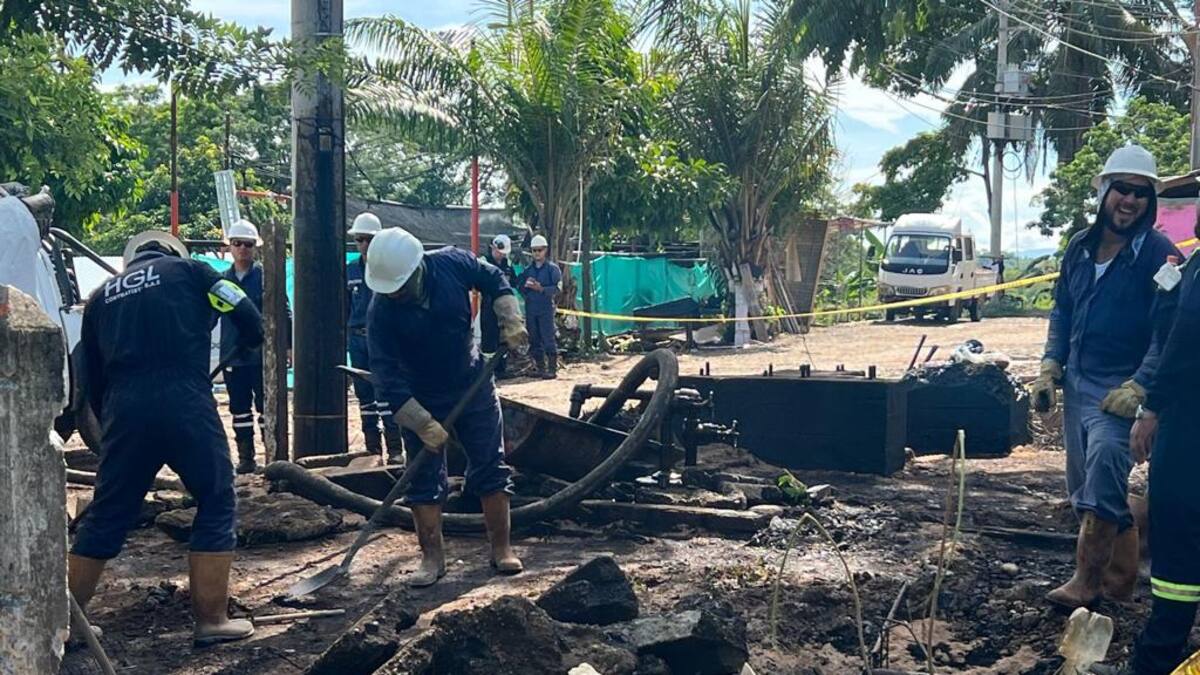 Ecopetrol atiende emergencia ambiental en Barrancabermeja