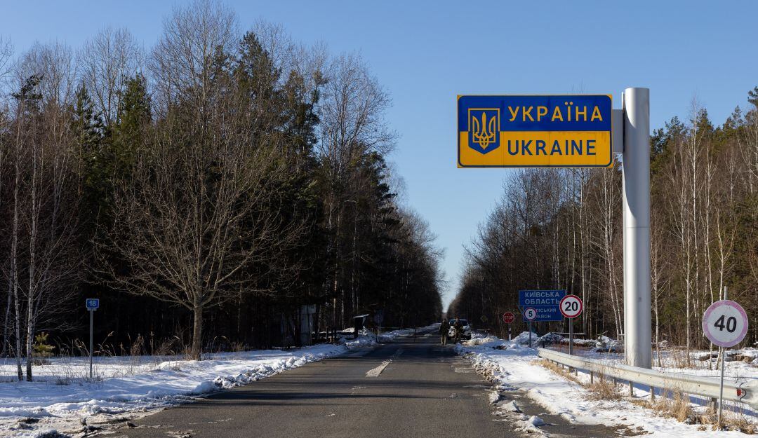 Las fronteras de Ucrania en las que denuncian que hay ejercicios rusos.