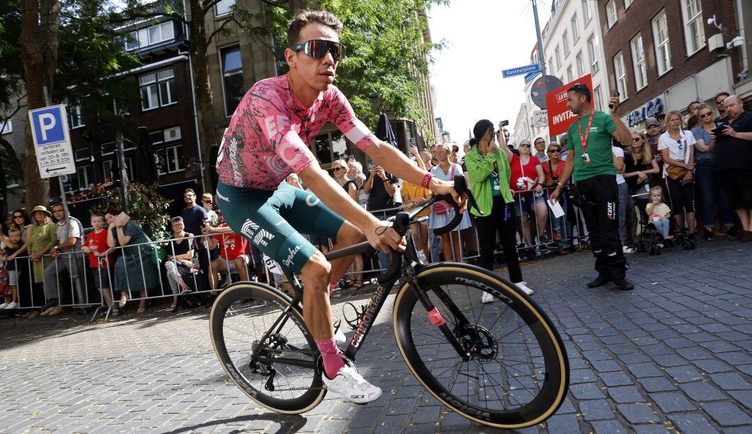 Rigoberto Urán, ciclista colombiano del Education First.