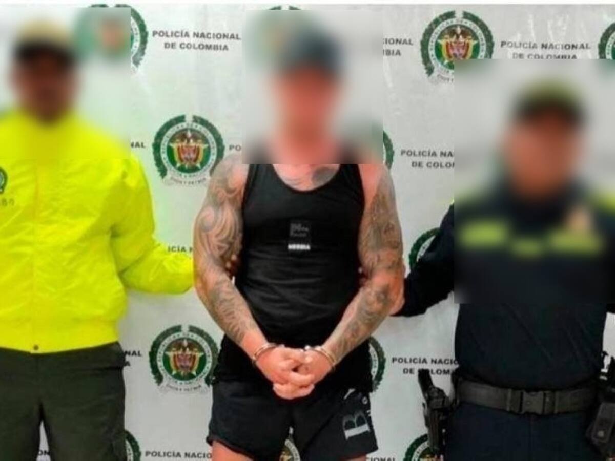 Narcotraficante europeo con circular roja de Interpol fue detenido en Cartagena