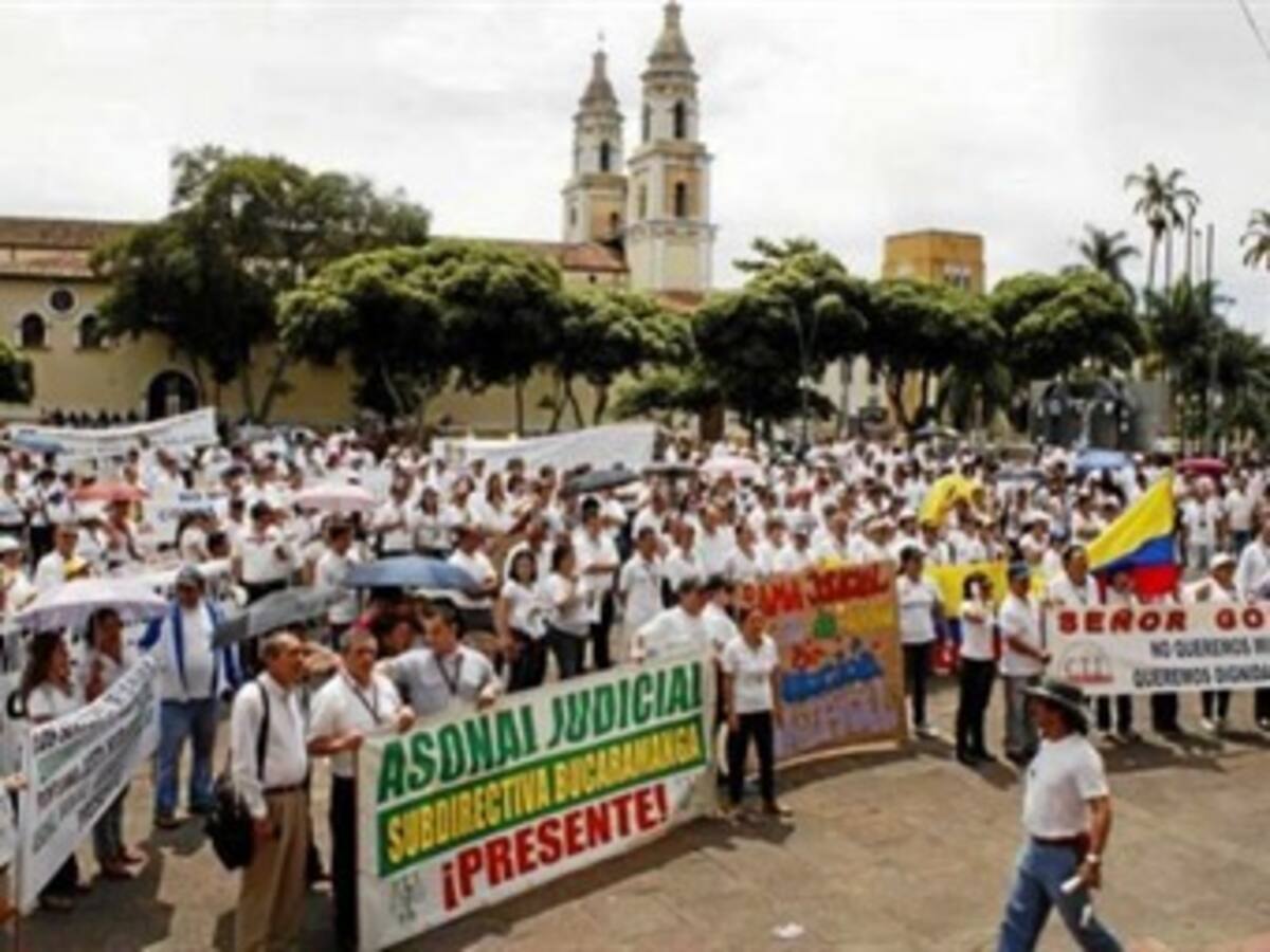 Gobierno en alerta por posible agravamiento de orden público si continúa paro judicial