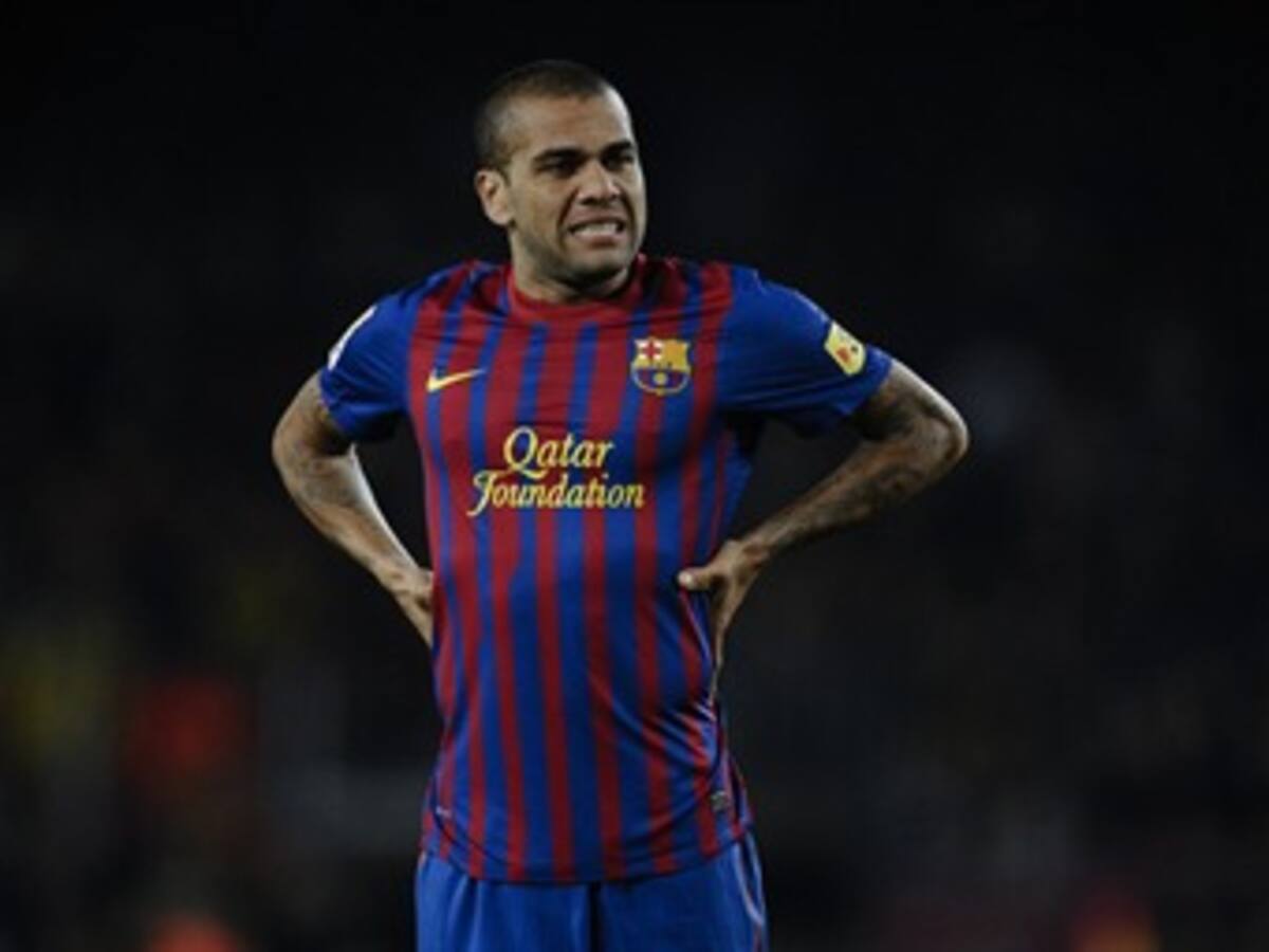Dani Alves se pierde al final de la Copa del Rey