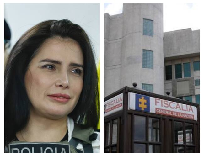 La condenada excongresista Aida Merlano y fachada de la Fiscalía General. Foto: Archivo Caracol Radio