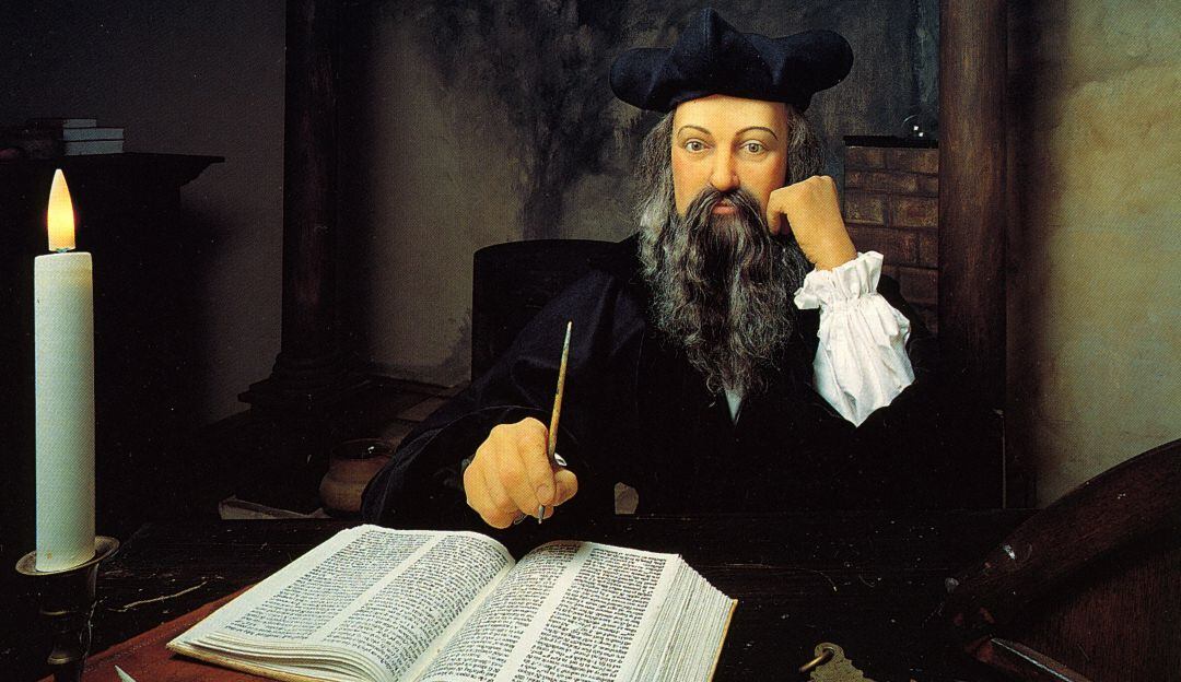Representación de Nostradamus