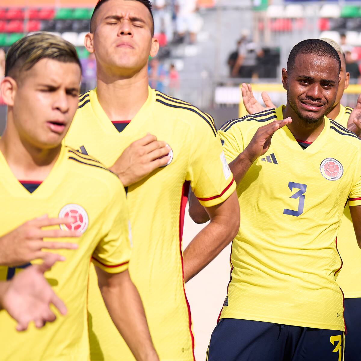 La Selección Colombia debutó con derrota ante Japón en el Mundial de fútbol playa