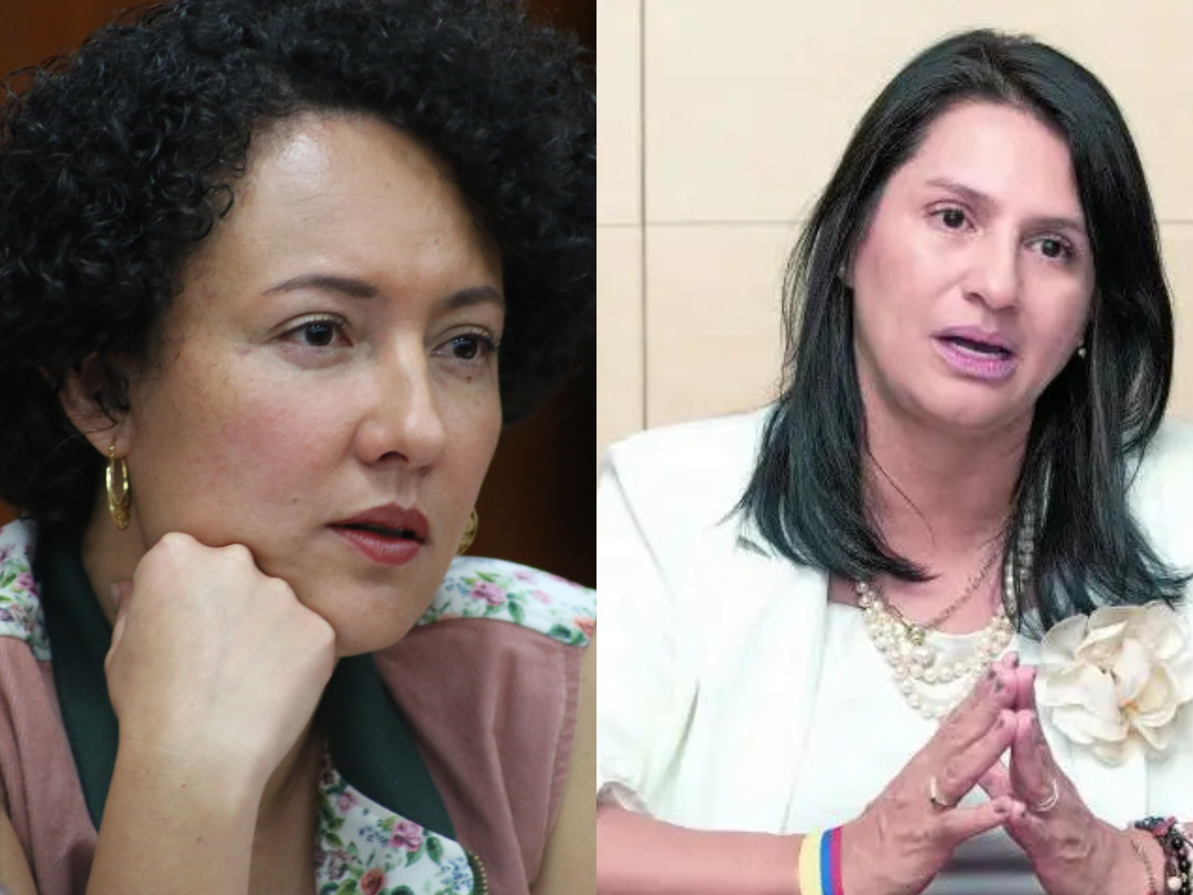 Isabel Zuleta y Paola Holguín. Foto: Archivo.