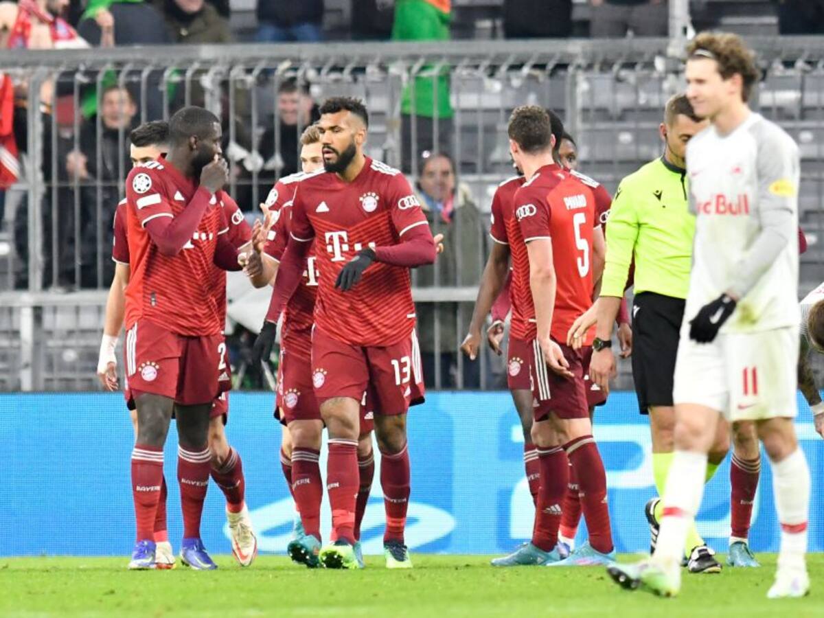 Bayern Munich le pasa por encima a Salzburgo y avanza de ronda en Champions