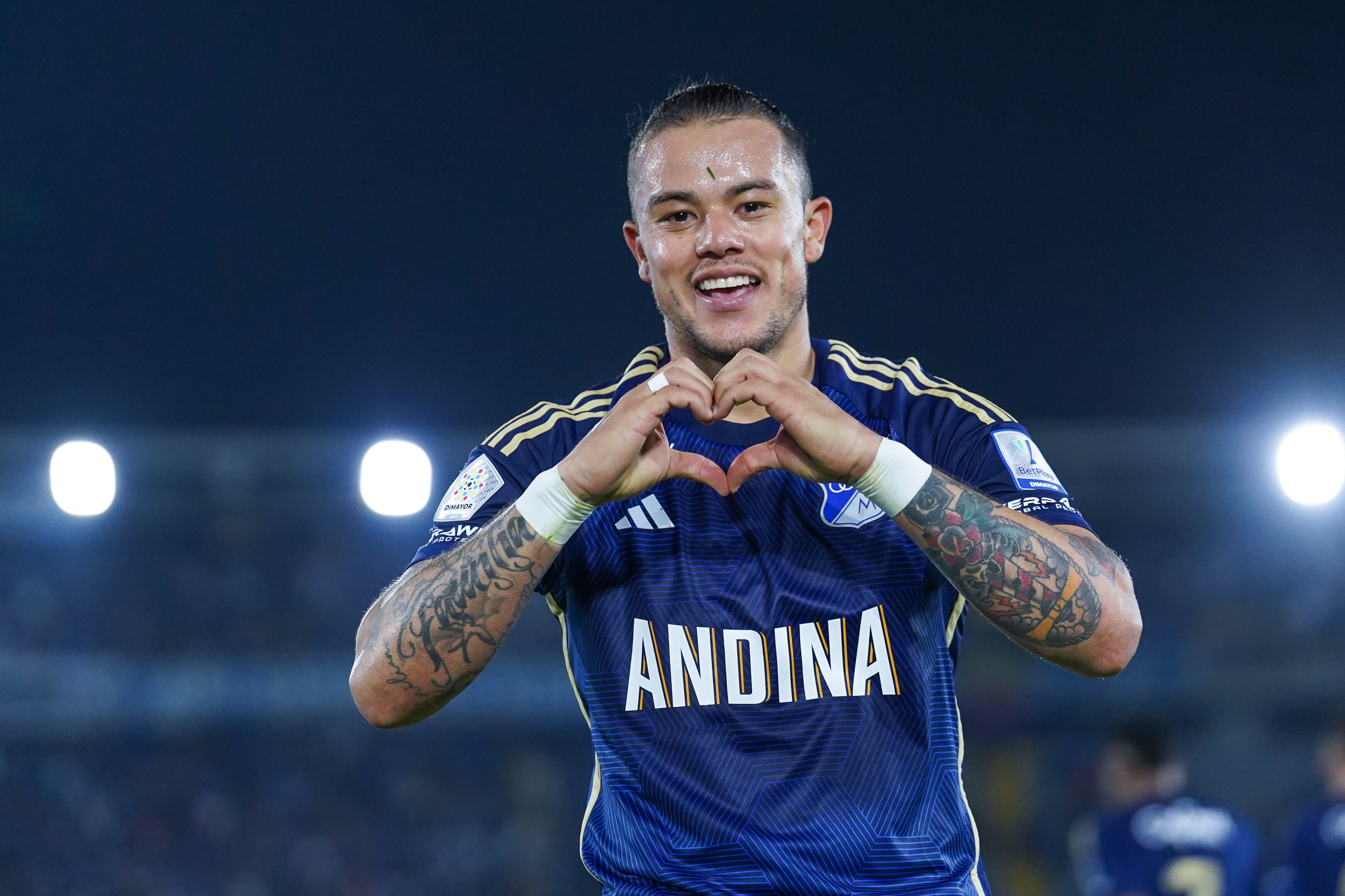 Leonardo Castro jugador de Millonarios - Getty Images