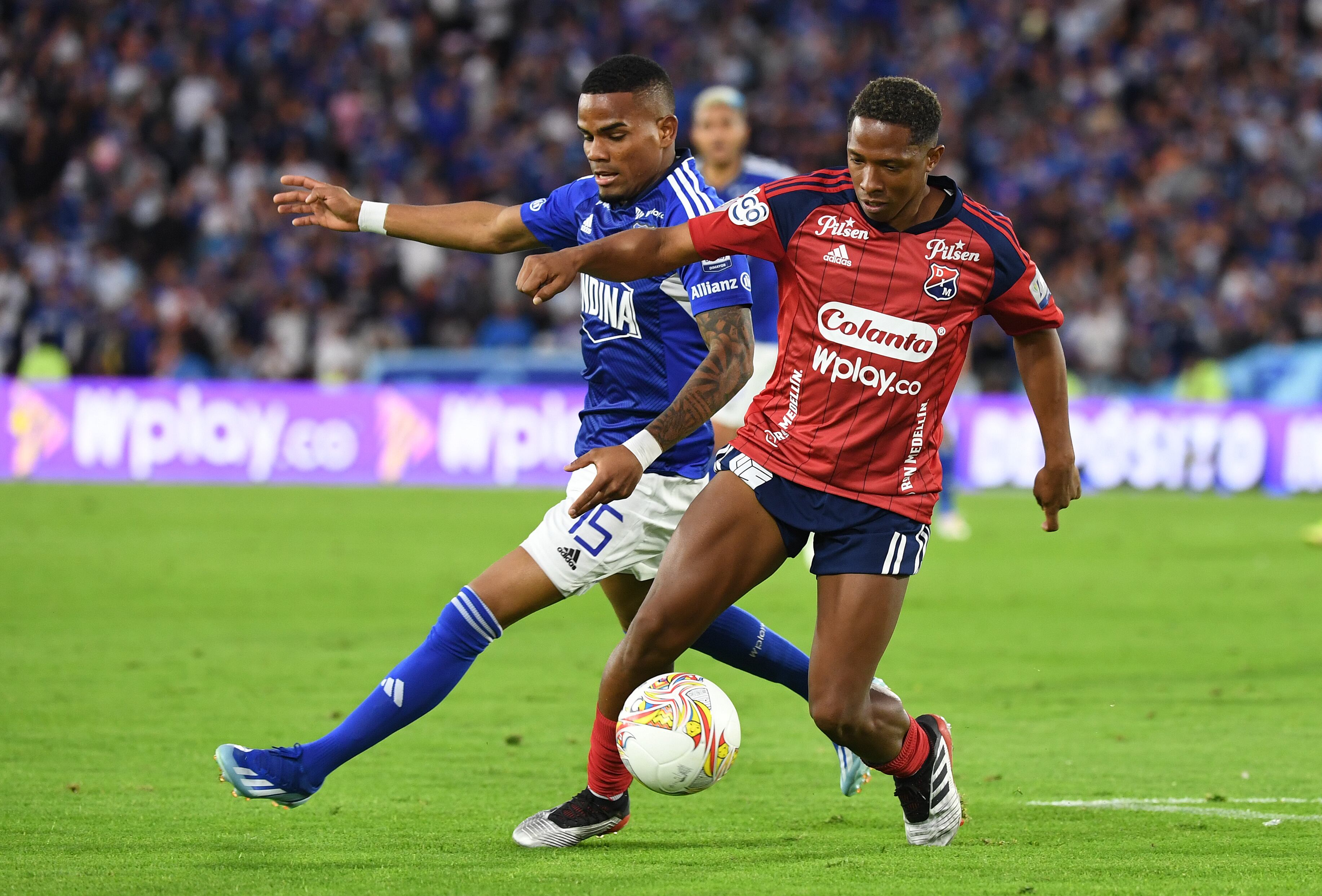 Andrés Ibargüen en su paso por Independiente Medellín. (Photo by Daniel Munoz/VIEWpress)