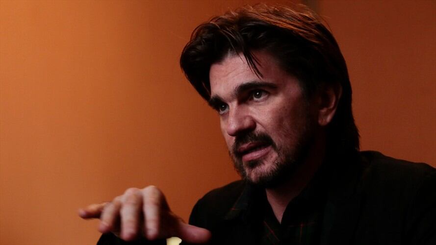 Juanes interpretó el éxito de The Eagles, "Hotel California". Foto: Colprensa - Juan Páez