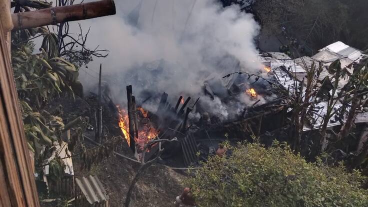 Capitán Edgar Arenas, comandante de Bomberos oficiales de Armenia