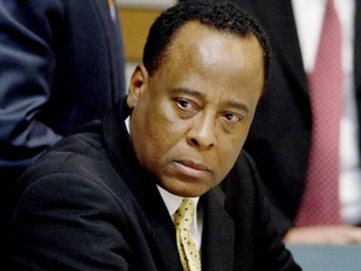 Conrad Murray fue declarado culpable de la muerte de Michael Jackson