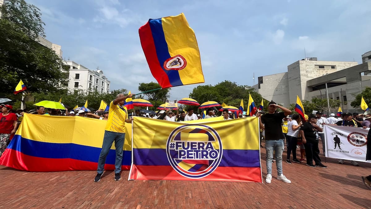 Así se vivió la jornada de manifestación en contra del Gobierno Nacional en Santa Marta