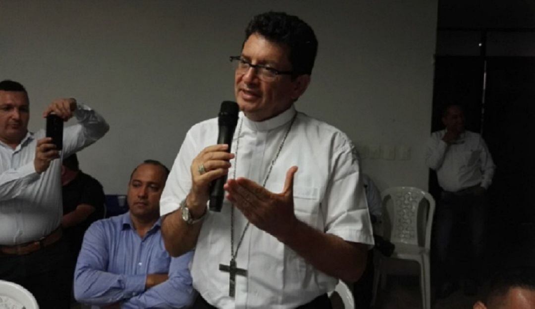 Obispo de Tibú, Monseñor, Omar Sánchez Cubillos. 