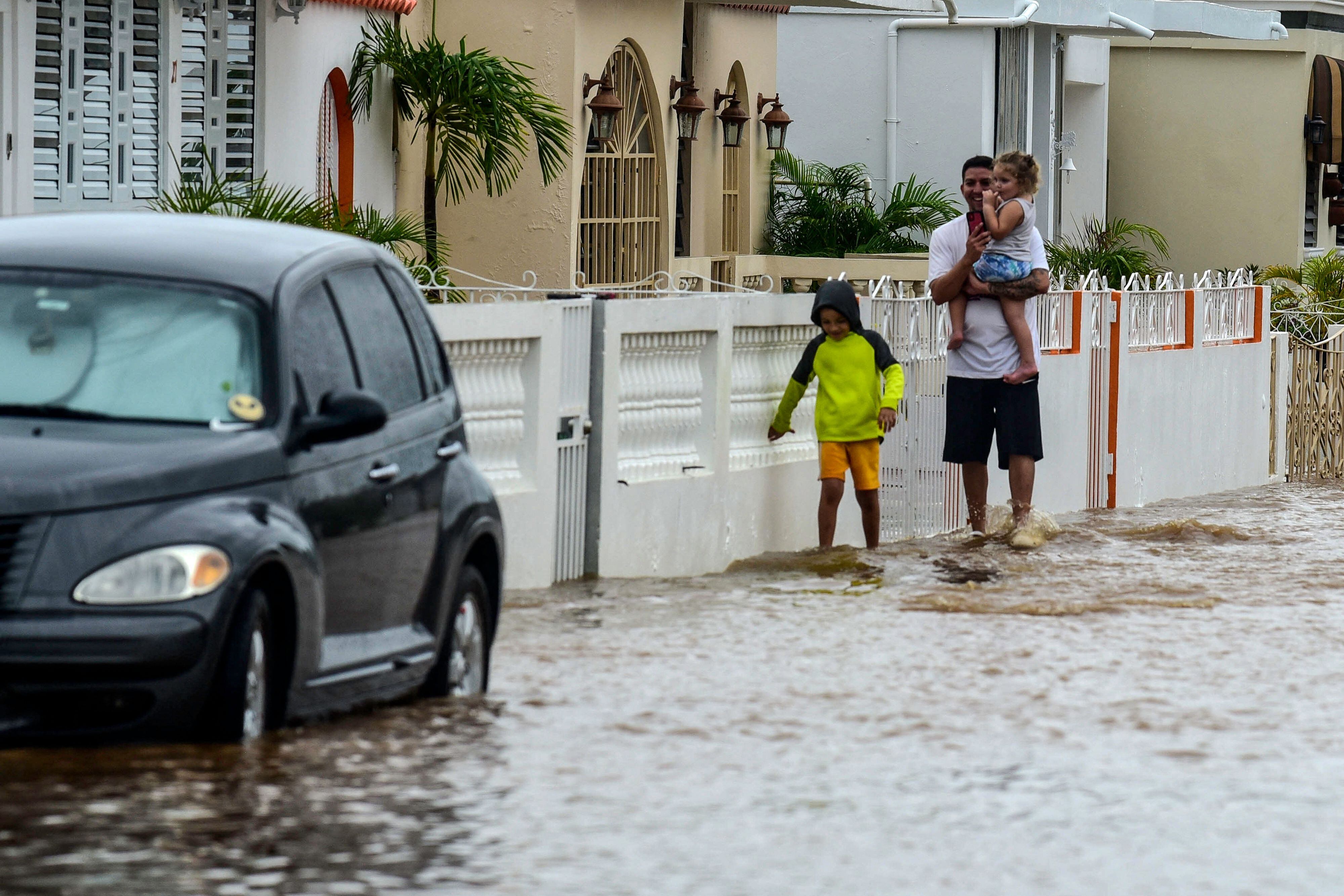 Inundaciones en Puerto Rico.
