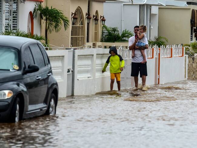 Inundaciones en Puerto Rico.