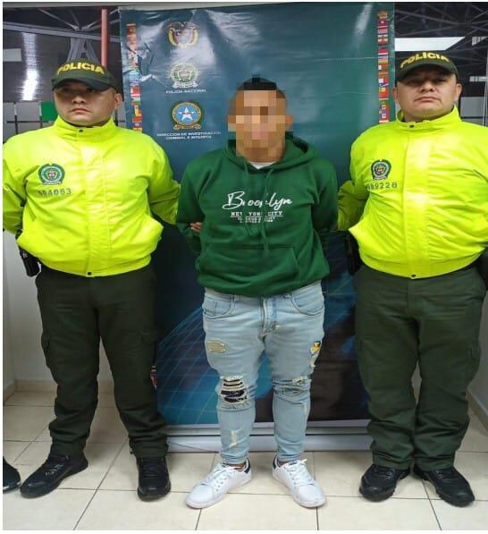 ‘Jhony’, cabecilla del ELN en Nariño. Cortesía: Policía Nacional.