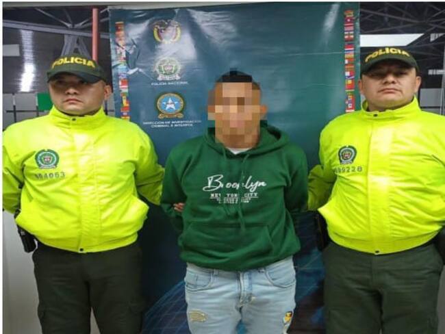 ‘Jhony’, cabecilla del ELN en Nariño. Cortesía: Policía Nacional.