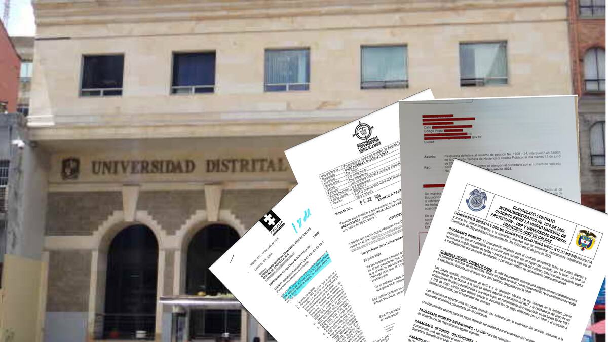 RECTOR DE LA U. DISTRITAL SE DEFIENDE: DICE QUE “HAY UNA ANDANADA DE DENUNCIAS Y PERSECUCIÓN”