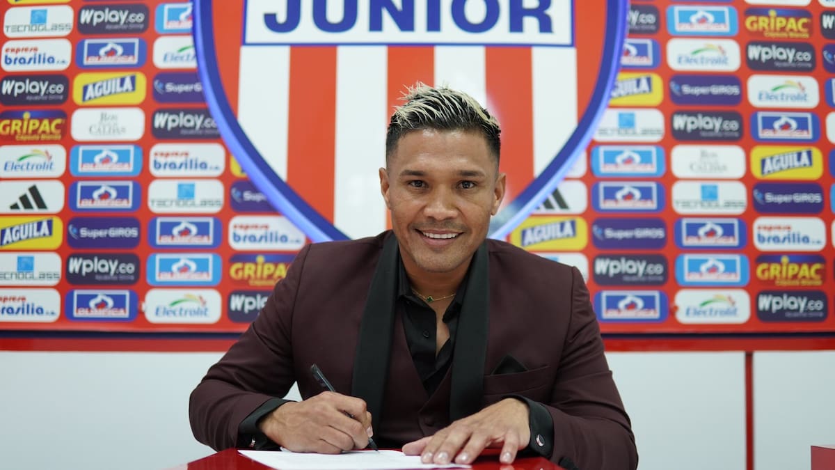 Teófilo Gutiérrez fue presentado en Junior de Barranquilla con emotivo video: véalo acá