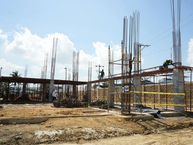 25% de ejecución en construcción de la nueva Estación de Bomberos de Bocagrande