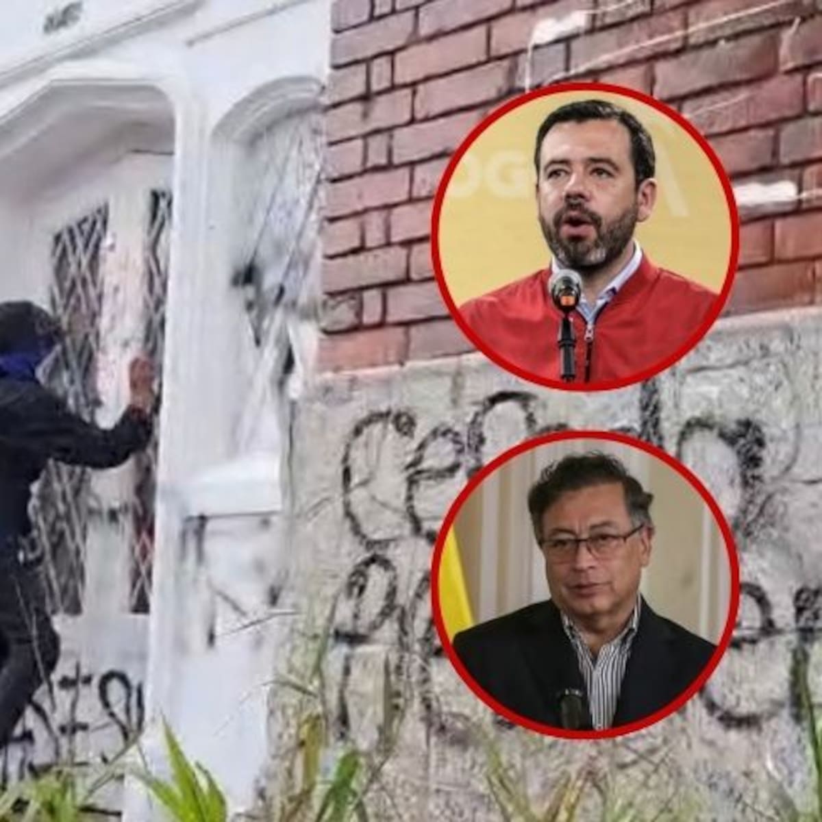 “Petro incentiva ataques como el de hoy contra la sede de Paloma Valencia”, alcalde Galán