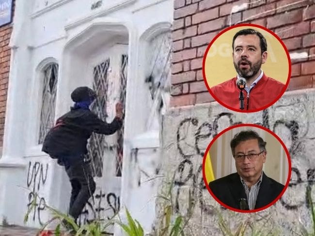 “Petro incentiva ataques como el de hoy contra la sede de Paloma Valencia”, alcalde Galán