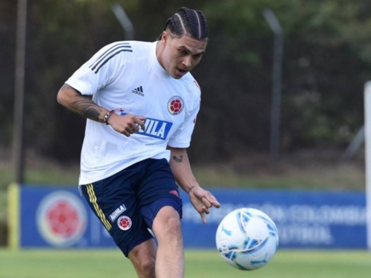 Llegó el primero: 'JuanFer' Quintero ya entrena con la Selección Colombia