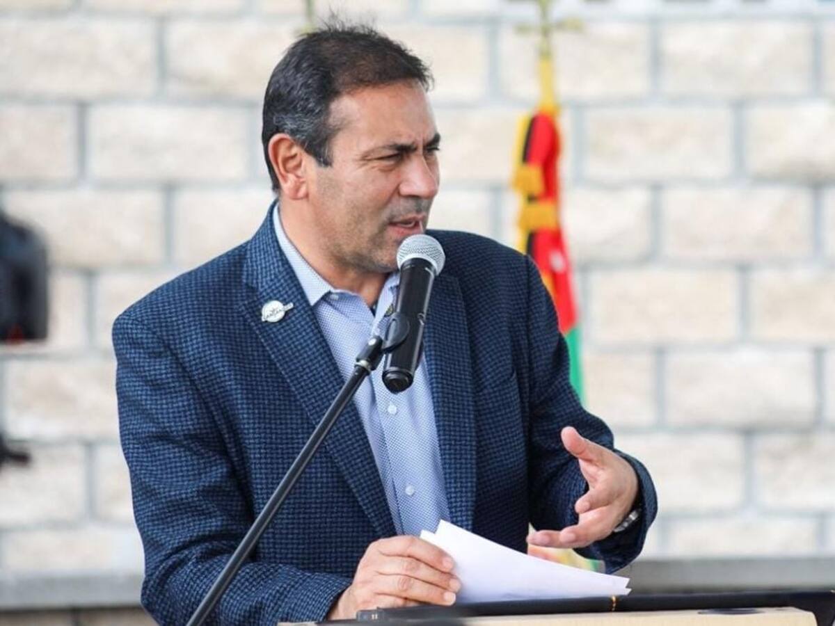 Juvenal Díaz Mateus, gobernador de Santander