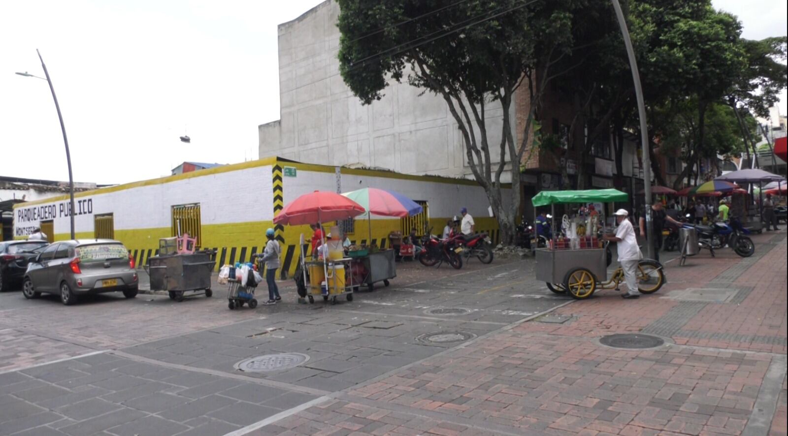 Riña en pleno centro de Bucaramanga