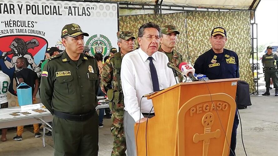 Fiscalía entrega informe sobre ataque en Tumaco. Foto: Fiscalía