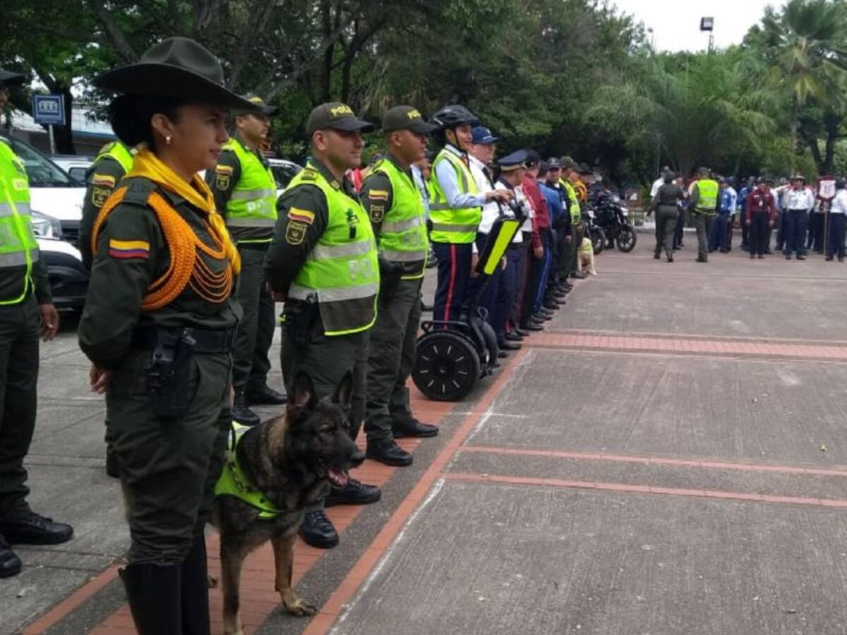 Cerca de mil uniformados custodiarán a Neiva durante la Semana Santa