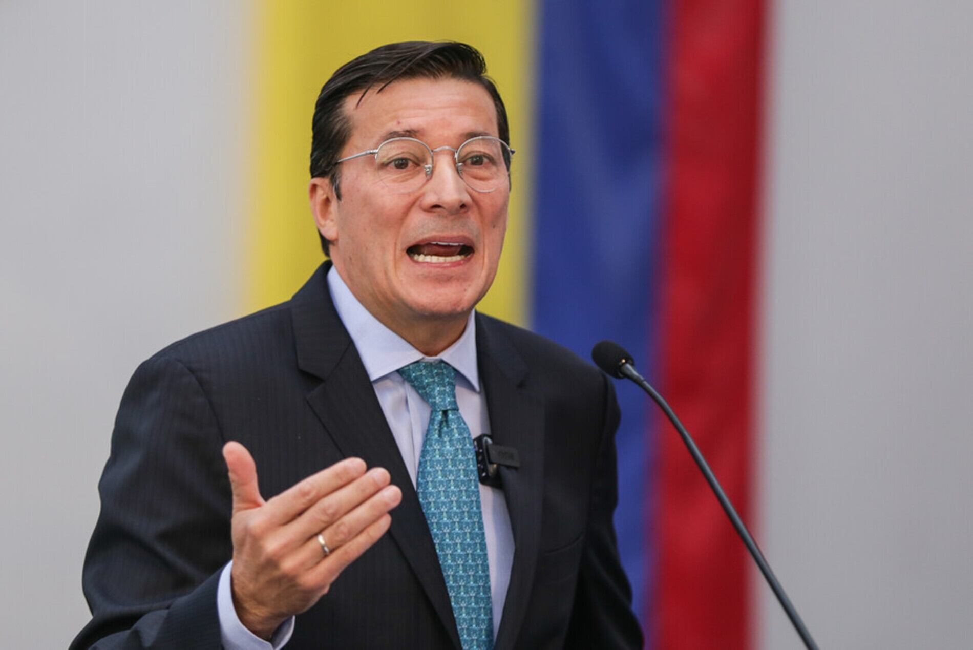 El nuevo Registrador Nacional del estado Hernán Penagos Giraldo para el periodo 2023-2027. (Colprensa - John Paz)