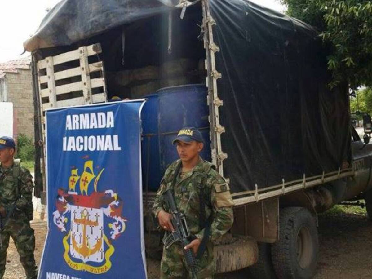 Incautan 1.600 galones de ACPM ilegal en Bolívar