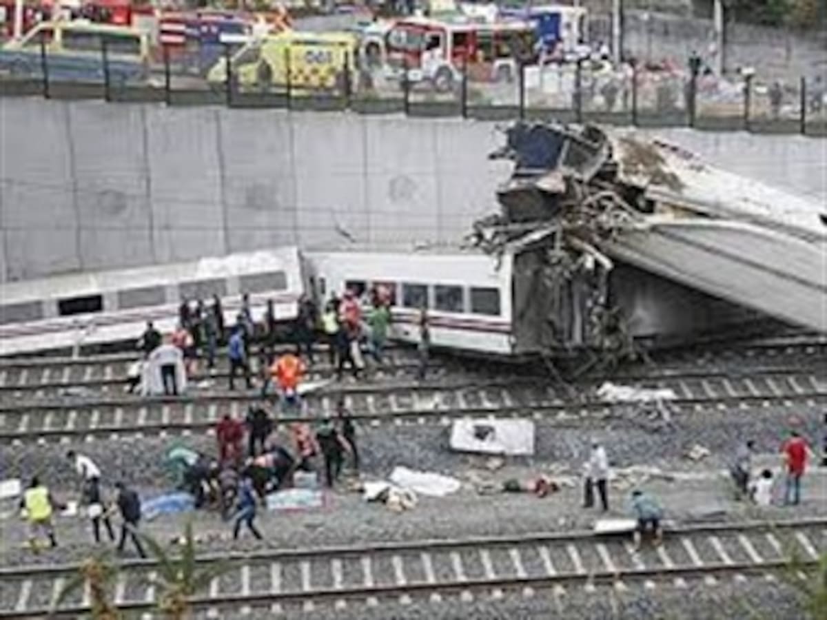 Maquinista de tren en España creía que estaba en otro tramo y frenó tarde