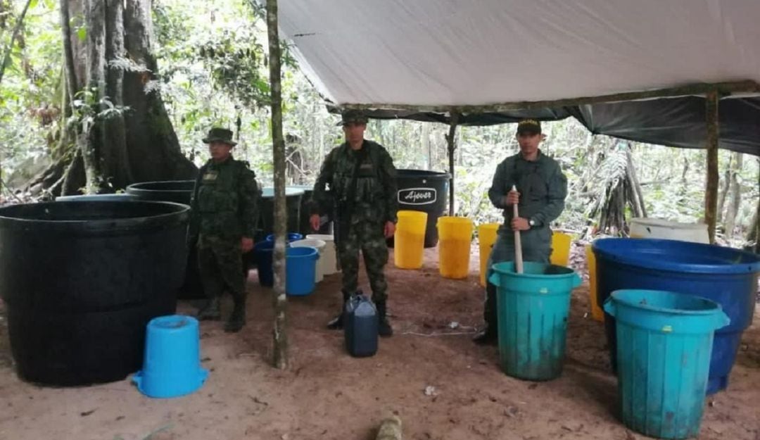 Ejército incautó más de 250 kilos de clorhidrato de cocaína en Guaviare