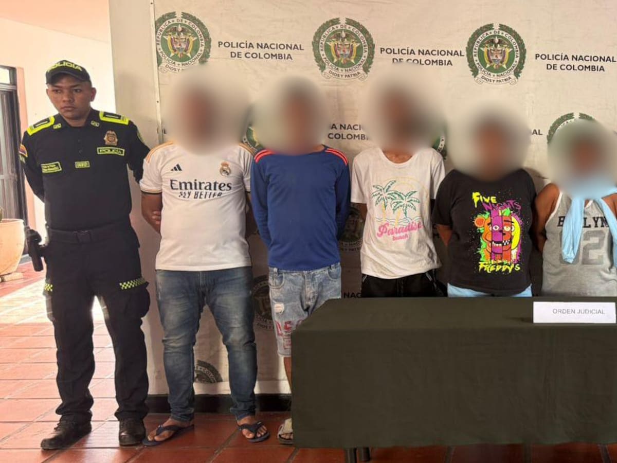 Capturados 8 presuntos integrantes de “Los Costeños” en Soledad