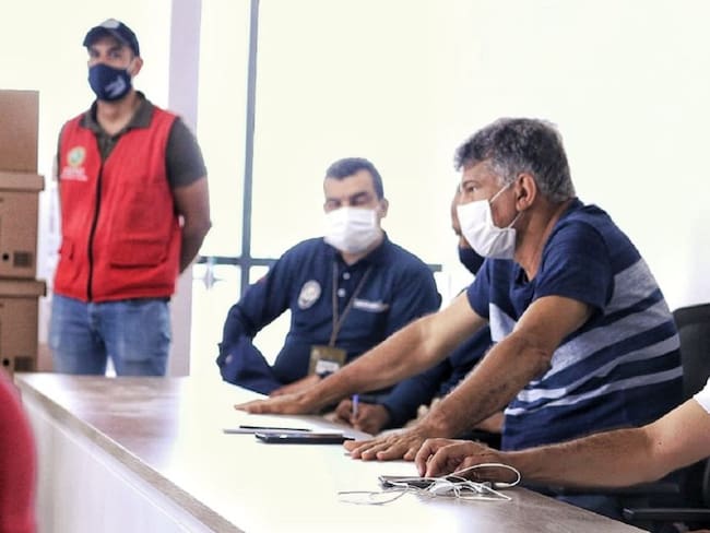 200 familias intentaron invadir lote en zona de alto riesgo en Cartagena