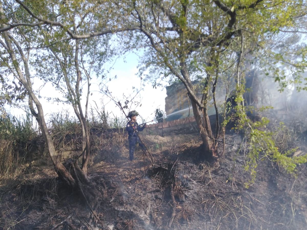 Preocupación en los bomberos de La Dorada por incendios provocados