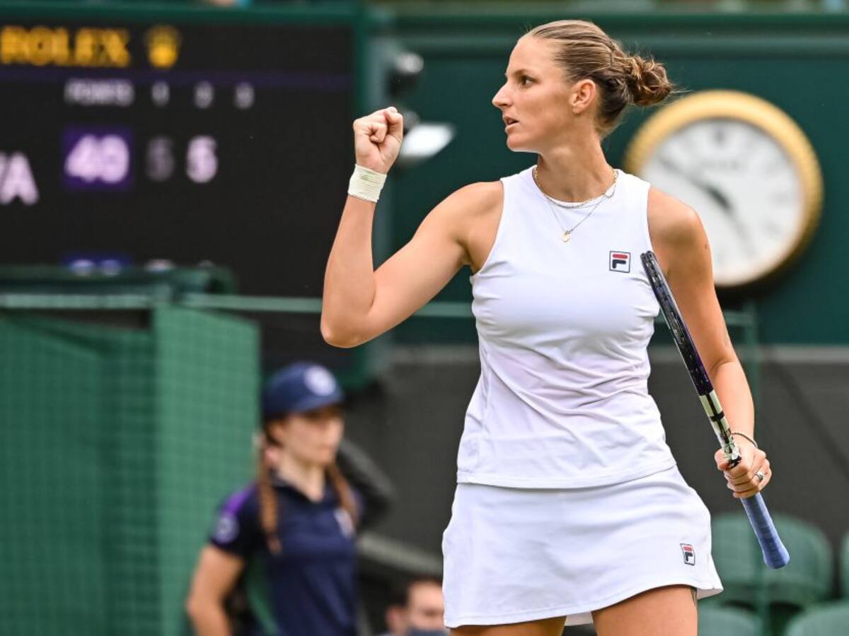 Wimbledon estrenará nueva campeona con Barty y Pliskova en la final