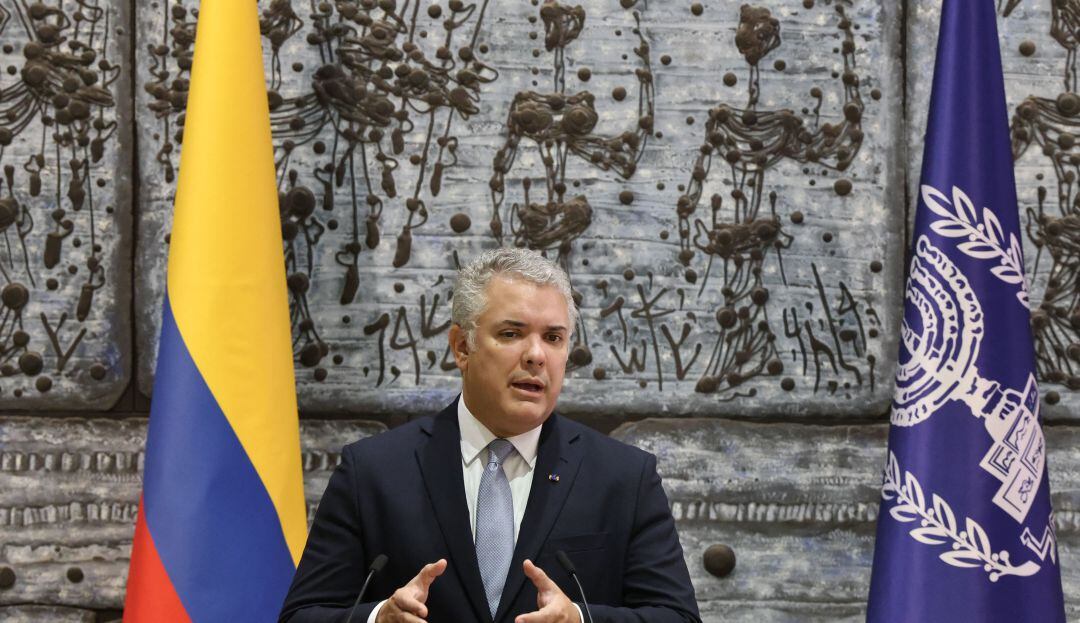 El presidente Iván Duque en su visita a Israel