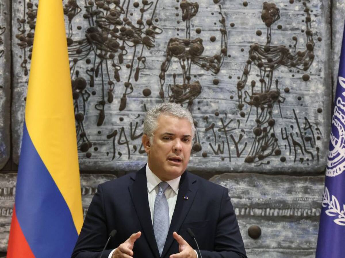 Duque volvió a hablar sobre la declaración del MinDefensa contra Irán