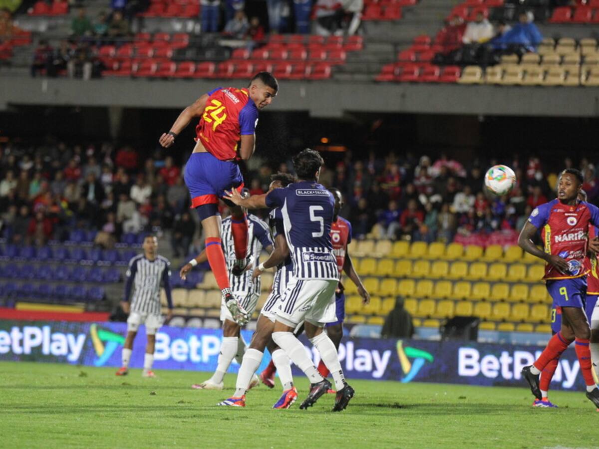 Junior empata en un partidazo con Pasto y es el nuevo líder de la Liga Colombiana